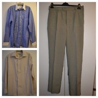 2 мъжки ризи и 1 панталон, снимка 1 - Ризи - 30233232