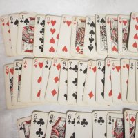 Стари Редки Мини Карти за Игра, , Ретро Карти - 52 бр., снимка 3 - Карти за игра - 39986195