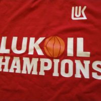 Баскетболна тениска Лукойл 2002-03 г шампион размер ХХХЛ, снимка 3 - Баскетбол - 32184305