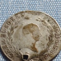 Сребърна монета 20 кройцера 1804г. Франц втори Будапеща Австрия 14958, снимка 5 - Нумизматика и бонистика - 42888416