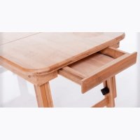 Бамбукова маса за лаптоп с вградени охладители BAMBOO E-TABLE, снимка 4 - Други стоки за дома - 38590295