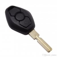 Нова BMW Кутийка за ключ тип "ромб" с острие 3 бутона, снимка 2 - Аксесоари и консумативи - 29751850