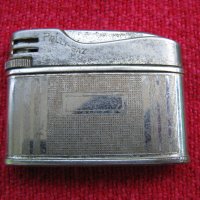 Посребрена газова запалка, снимка 1 - Антикварни и старинни предмети - 31954562