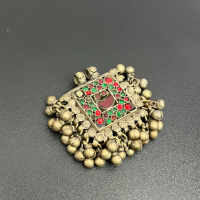 Стар османски / арабски накит / муска. №5184, снимка 3 - Антикварни и старинни предмети - 44728983