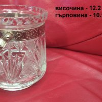 Кристални чаши за алкохол, кристална ледарка от един лот, снимка 4 - Чаши - 44164852