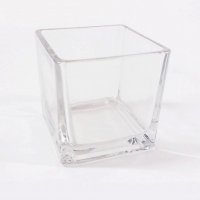 Квадратна купа от стъкло, снимка 6 - Декорация за дома - 35263840