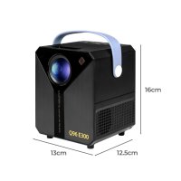Smart Проектор Q96 E300 Домашно кино Андроид , снимка 2 - Плейъри, домашно кино, прожектори - 42749339
