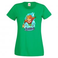 Дамска тениска DC Aquaman DC & Star Wars Игра,Изненада,Подарък,Геймър,, снимка 7 - Тениски - 36787001