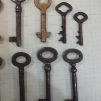Лот от 15 бр. стари ключа, снимка 7 - Други ценни предмети - 29777377