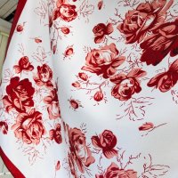 Красив шал “рози”,50/50см, снимка 4 - Шалове - 29668697