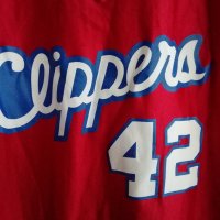 NBA Los Angeles Clippers #42 Elton Brand Basketball потник баскетболен, снимка 4 - Тениски - 37916386