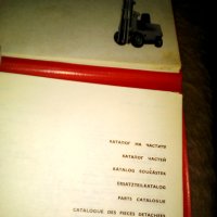 Каталог за резервни части и схеми  за ремонт на електрокари от 1980 г в оригин.малка червена папка, снимка 10 - Подемници - 29404093