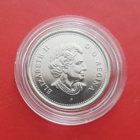 Лот от 2 броя нециркулирали монети- Канада 5 и  25 цента 2005 година, снимка 5 - Нумизматика и бонистика - 38595464