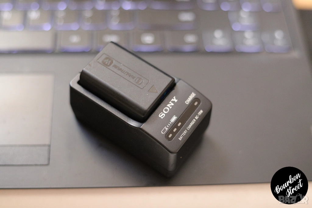 Sony BC-TRW - оригинално зарядно за батерия Sony NP-FW50, снимка 1