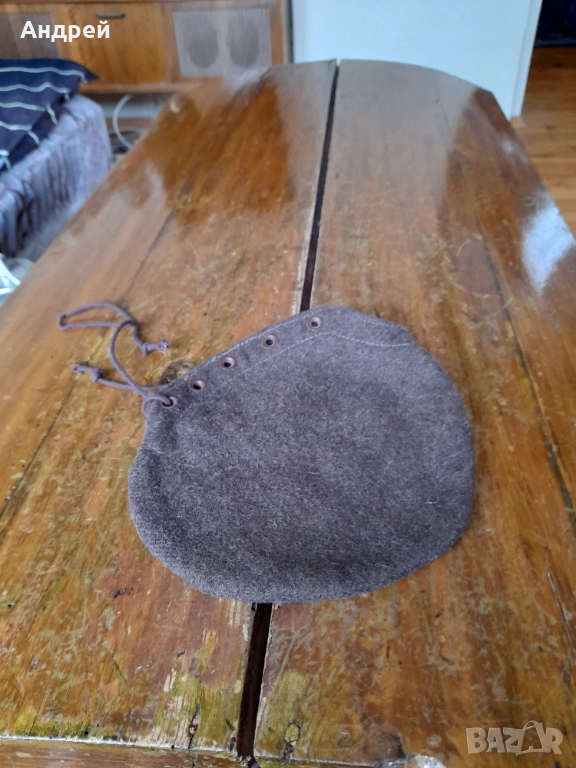 Стар калъф за войнишка манерка, снимка 1