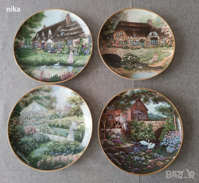 Лимитирана серия декоративни порцеланови чинии, снимка 1