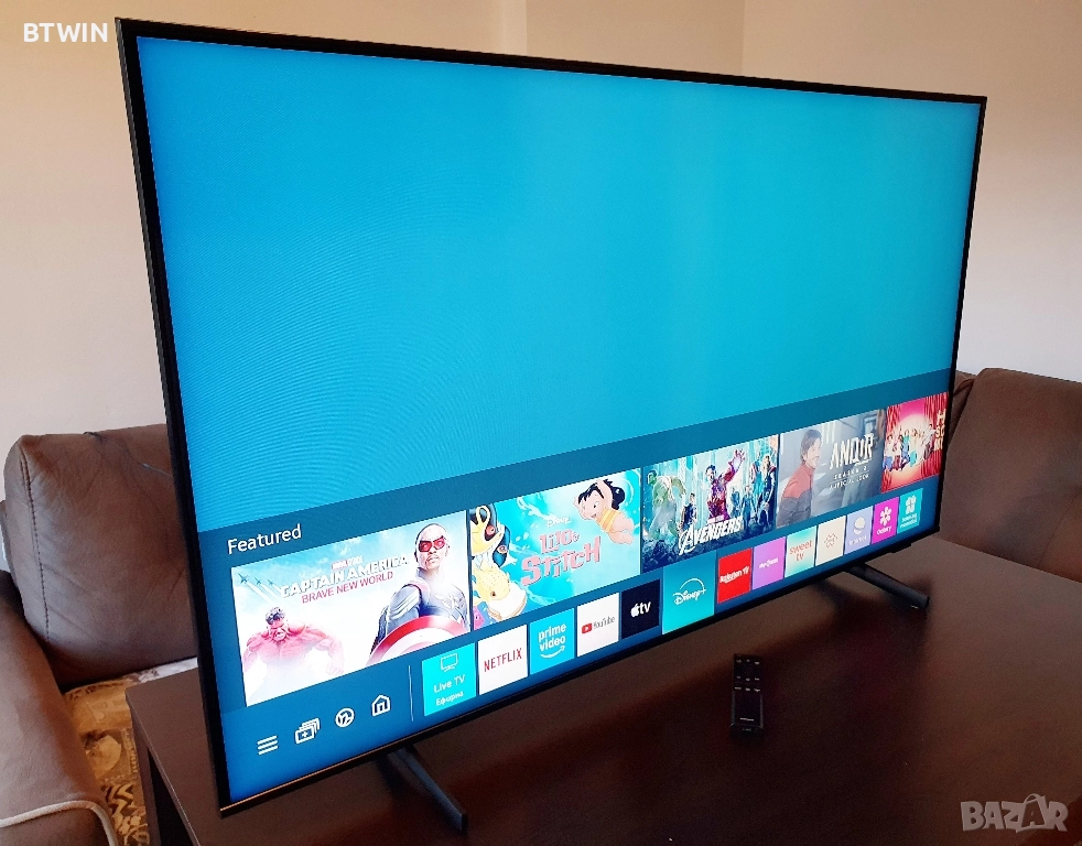 Телевизор - Samsung 50 ИНЧА - QLED - SMART - 4K - Ultra HD !, снимка 1