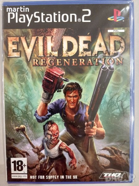 PS2 игра Evil dead Regeneration, НОВА (sealed), снимка 1