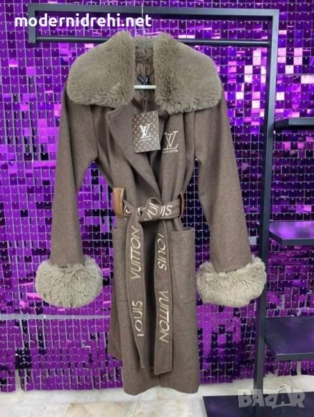 Дамско луксозно палто Louis Vuitton код 148, снимка 1