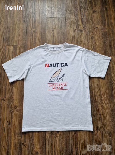 Страхотна  мъжка  тениска NAUTICA размер  L , снимка 1