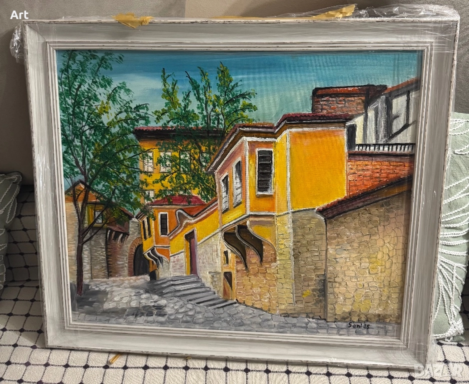 Картина на стария град, снимка 1
