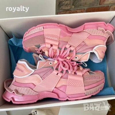 Dolce & Gabbana Розови Дамски Маратонки 36-40 Номер Най Висок Клас Реални Снимки , снимка 1