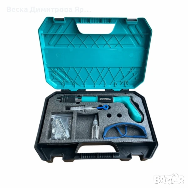 Професионален мини пистолет за пирони KraftRoyal – Сила, точност и надеждност в един инструмент, снимка 1