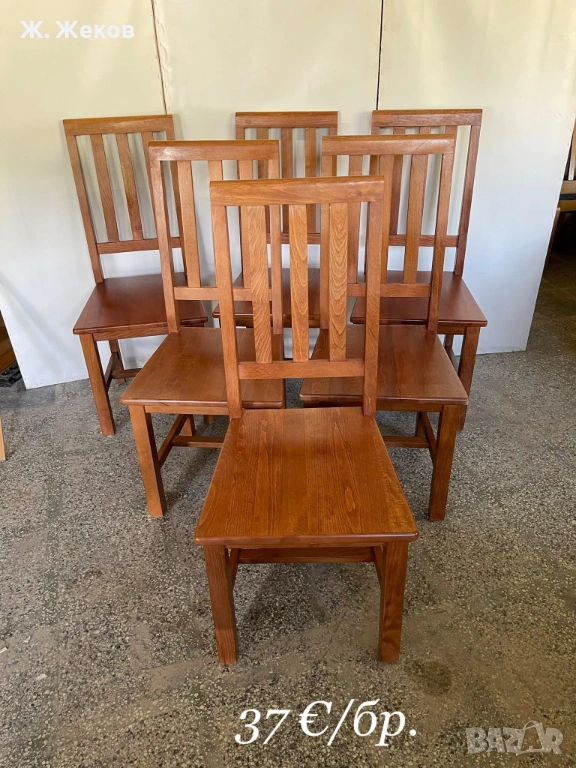 Шест трапезни стола, снимка 1