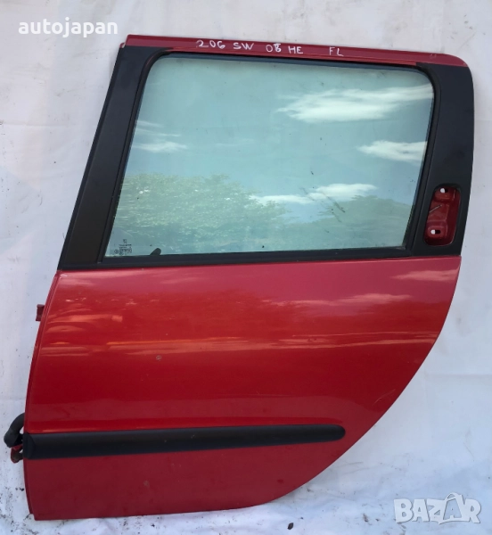Задна лява врата Peugeot 206 Sw 2005г, снимка 1