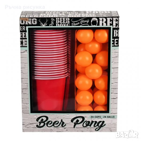 Занимателна игра "BEER PONG", снимка 1