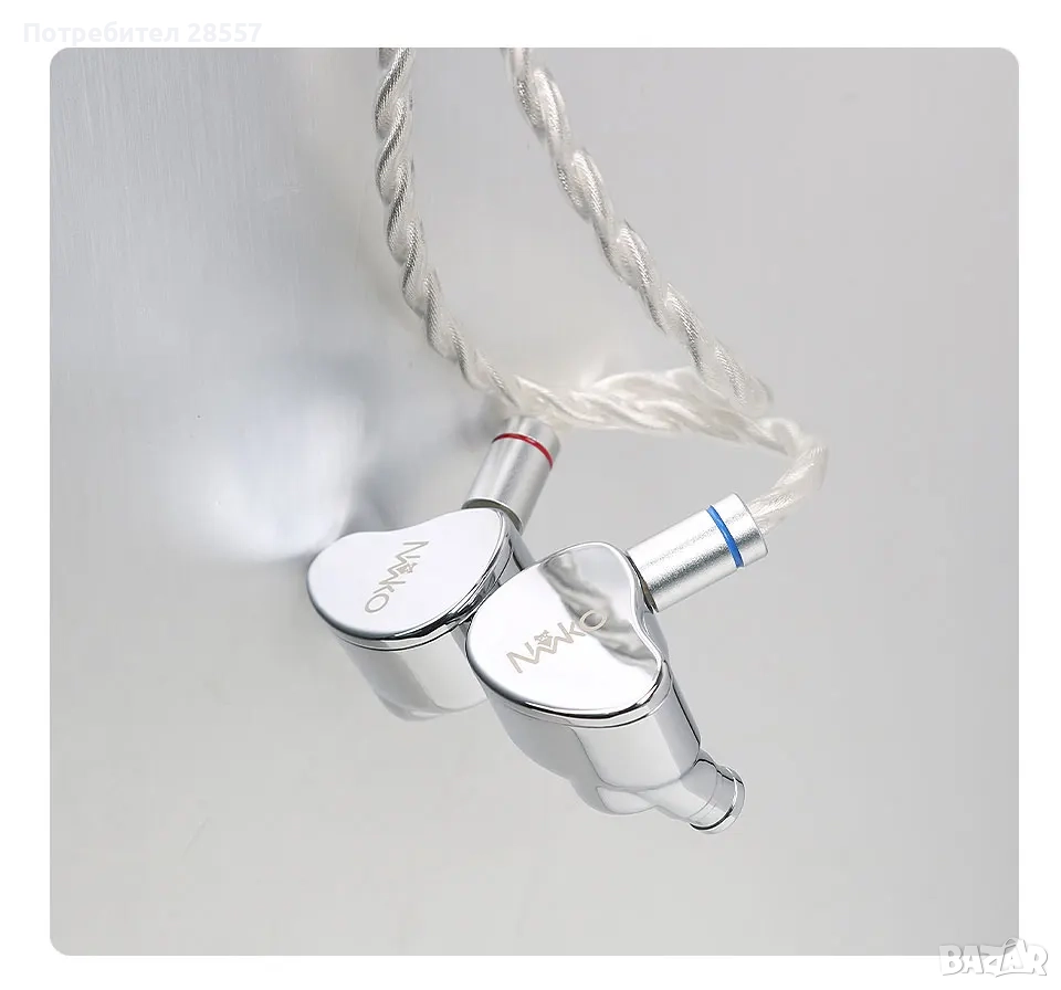 Нови- неотваряни CVJ NEKO Слушалки тип iem, снимка 1