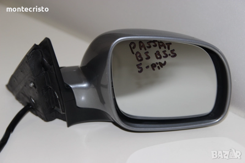 Дясно електрическо огледало VW Passat B5.5 B5 (1998-2002г) 5 пина / къс / 3B1857522C, снимка 1