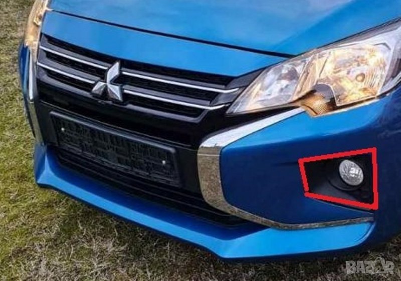 Решетка за преден ляв халоген мицубиши спейс стар mitsubishi space star след 2020-, снимка 1