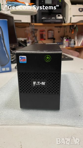 Eaton 5E650iDIN AVR UPS (650VA/360W,12V/7Ah,1xShuko,2xIEC), снимка 1
