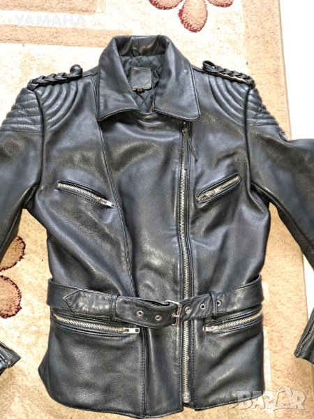 Belo  Мото   Кожено  Дамско  Яке  44. ,ЕСТЕСТВЕНА КОЖА , снимка 1