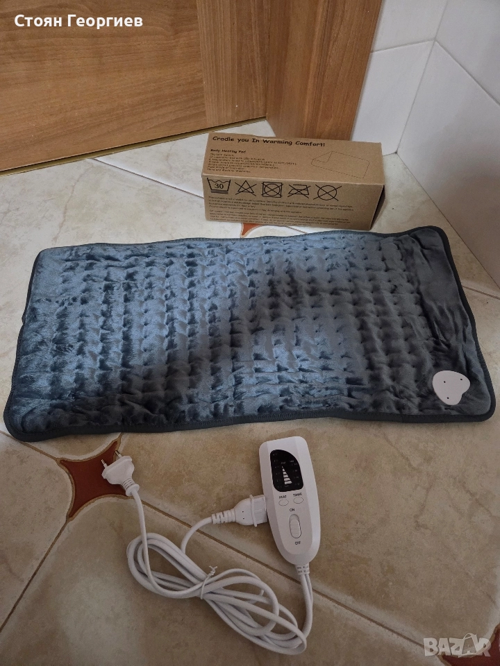 Чисто нова нагревателна подложка за тяло 60×30см, снимка 1