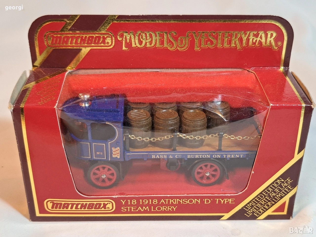 колекционерска английска количка Matchbox М1, снимка 1