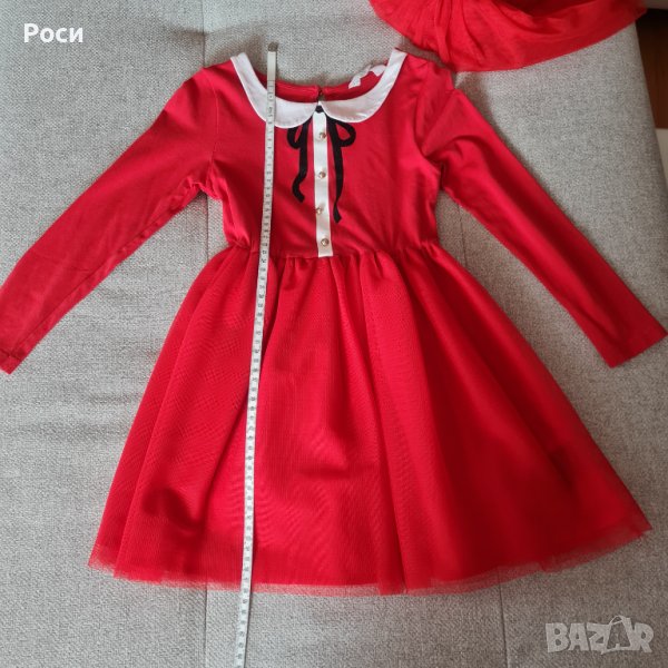 Червена рокличка , снимка 1