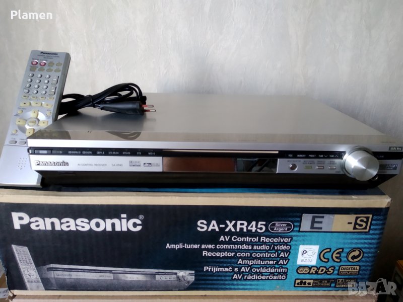 Panasonic SA-XR45 Dolby Digital 6.1 Ресивер, снимка 1