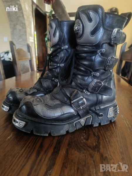 Мото Рок ботуши NEW ROCK номер 43, снимка 1
