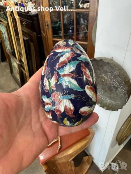 Китайско яйце с емайл №7110 , снимка 1