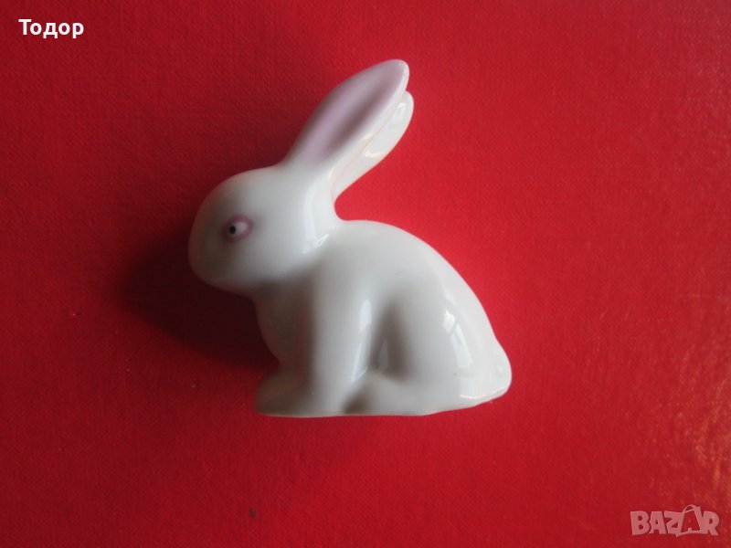 Страхотно порцеланова фигура  зайче , снимка 1