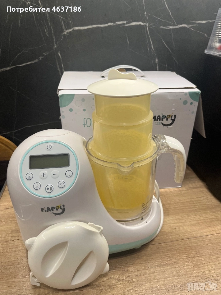 Уред за готвене на пара Mappy, снимка 1