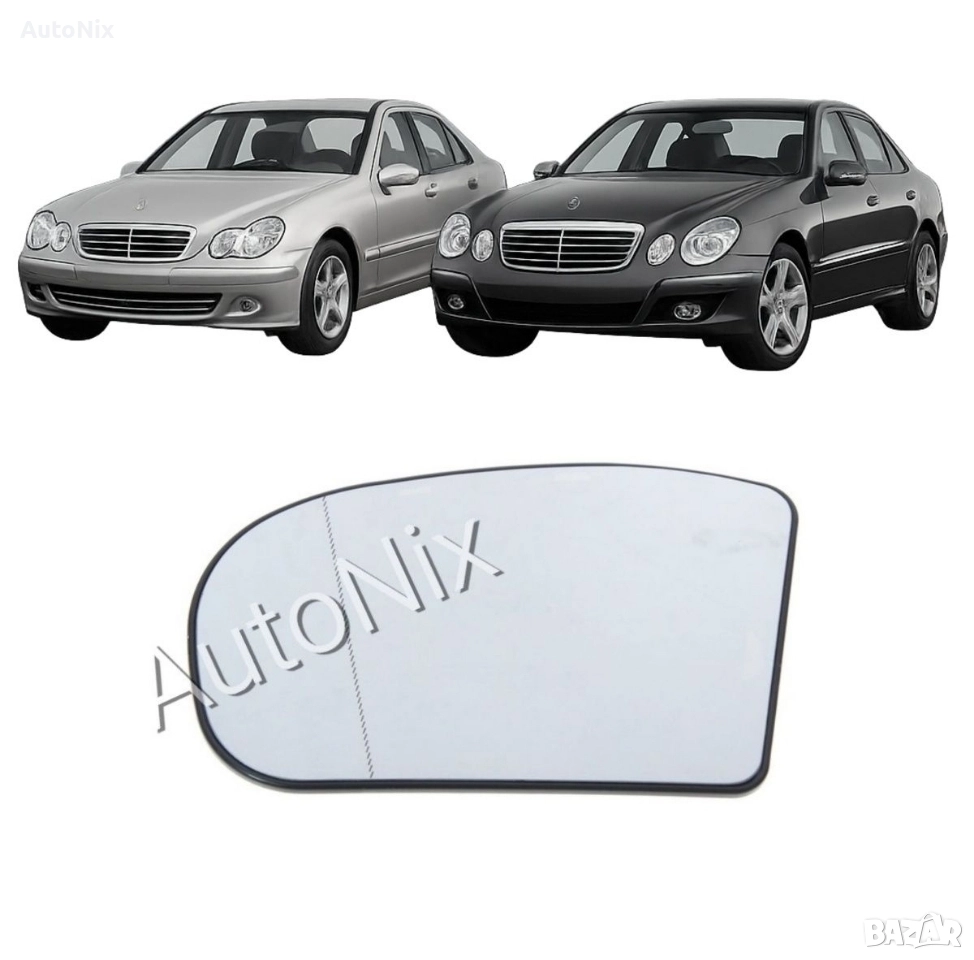 Стъкло за огледало за Mercedes C W203 E W211 тонирано за мерцедес ц, снимка 1