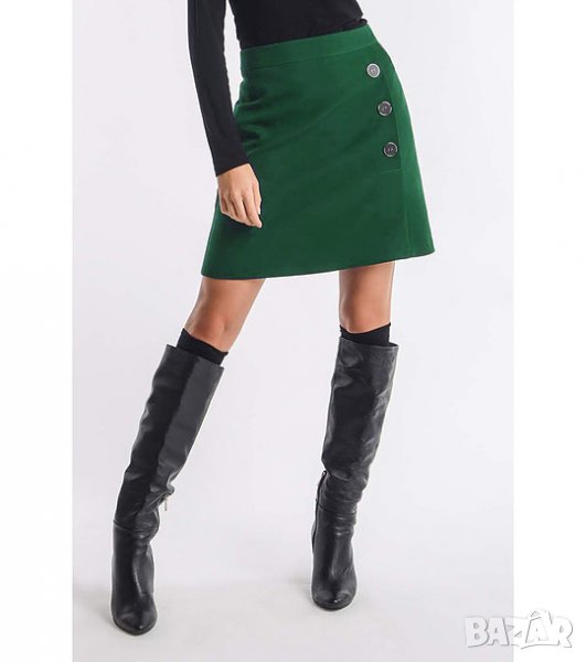 Къса пола в зелен цвят марка Kabelle - M, снимка 1
