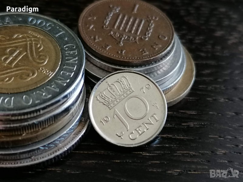 Монета - Холандия - 10 цента | 1979г., снимка 1