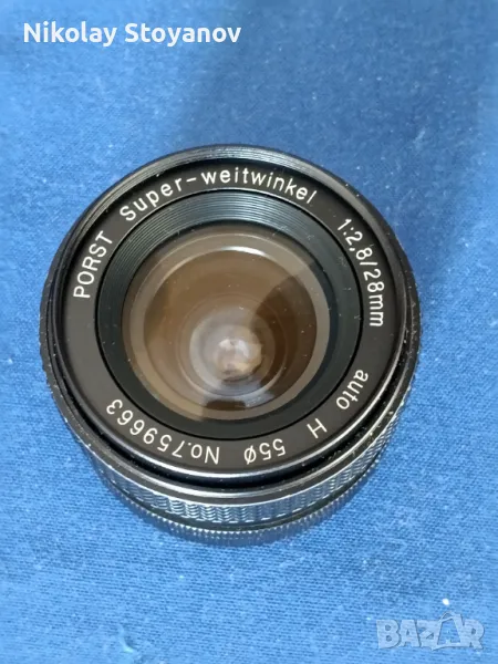 Обектив PORST Super - weitwinkel 1:2,8/28mm auto H, снимка 1