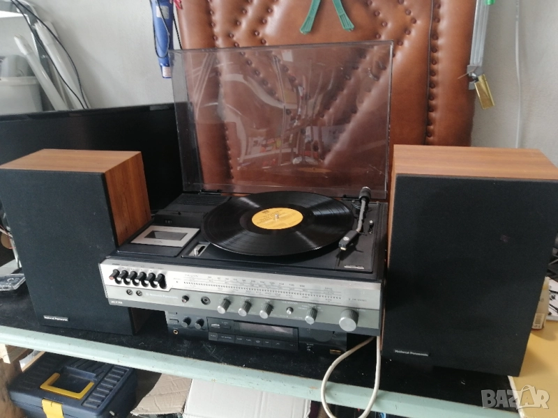 National Panasonic SG-1020L грамофон, касета, радио, снимка 1