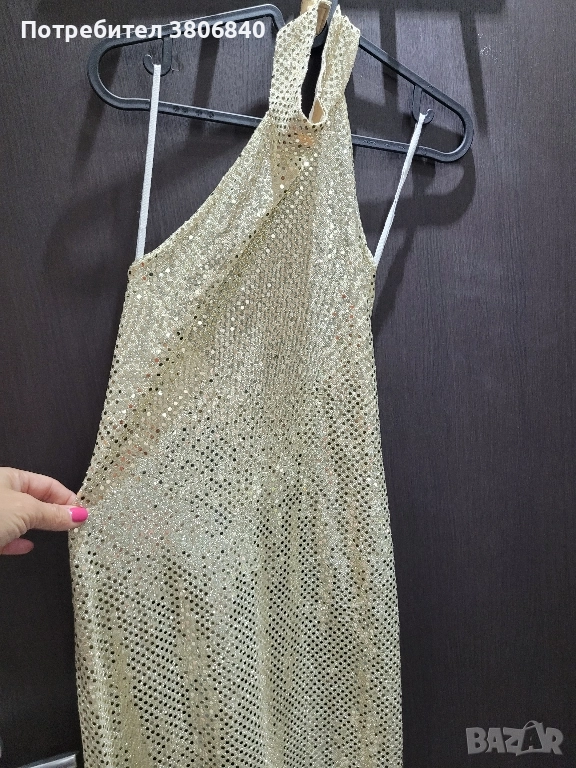 подарявам Рокля празниците с пайети , снимка 1