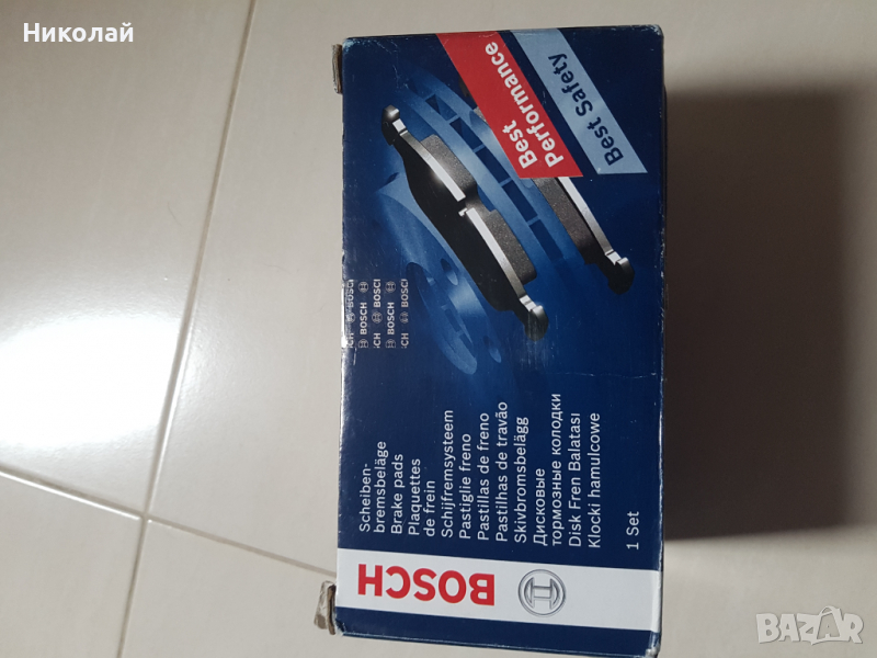 Накладки Нови BOSCH за ОПЕЛ - Предни, снимка 1